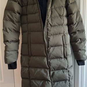 Lole Olive Green Puffer Coat - women’s size XS